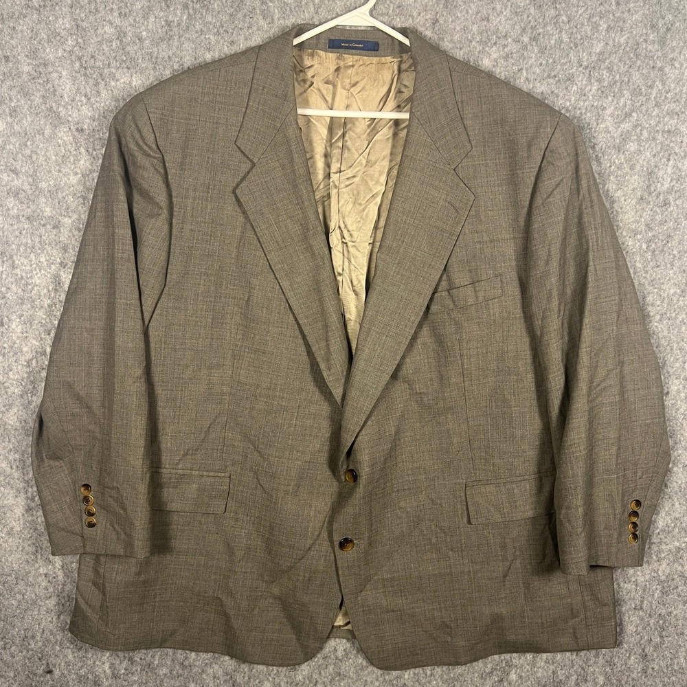 Chaps Ralph Lauren Men's 56R Pure Virgin Wool Blazer Beigh Sport Coat Canada
